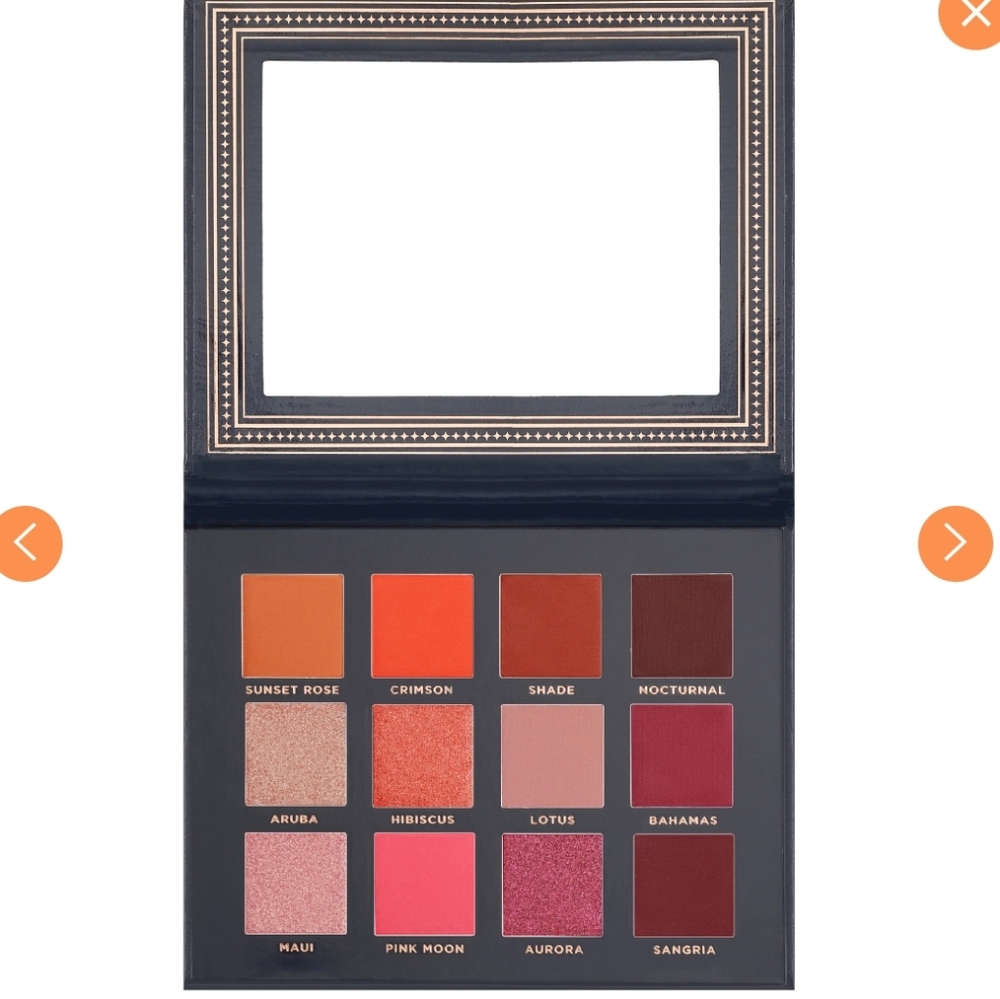 Ace Beauty Scarlet Dusk Eyeshadow Palette NIB